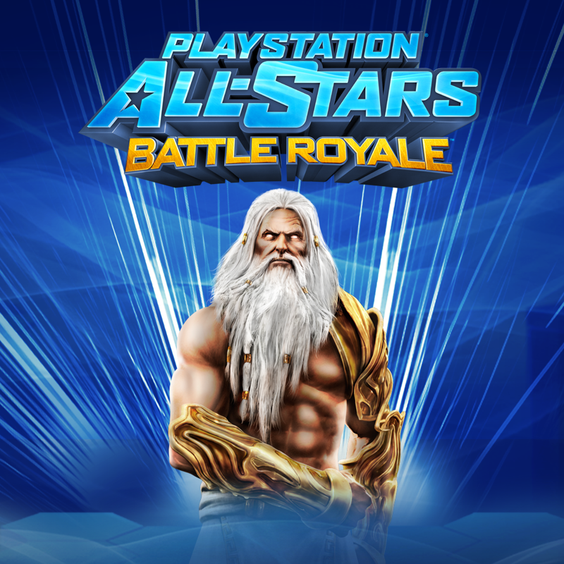 Front Cover for PlayStation All-Stars Battle Royale: God of War's Zeus (PS Vita and PlayStation 3) (download release)
