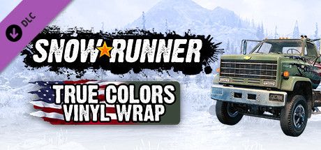 Front Cover for SnowRunner: True Colors Vinyl Wrap (Windows) (Steam release)