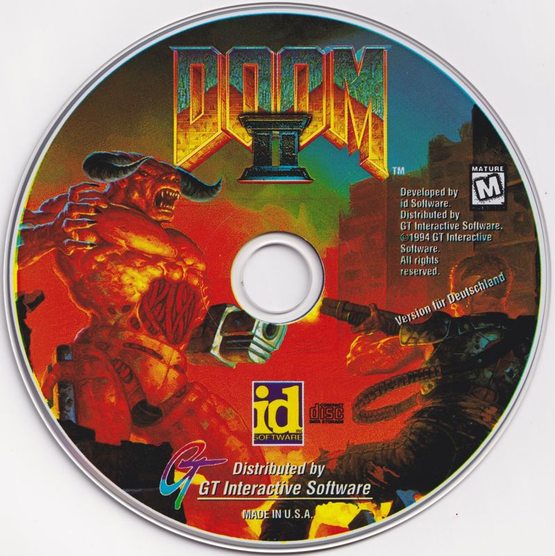 Media for Doom II (DOS) (CD-ROM release)