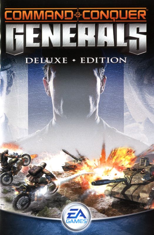 Manual for Command & Conquer: Generals - Deluxe Edition (Windows): Front