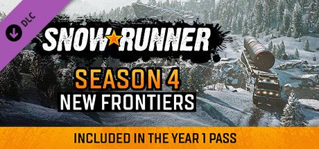 Front Cover for SnowRunner: Season 4 - New Frontiers (Windows) (Steam release)