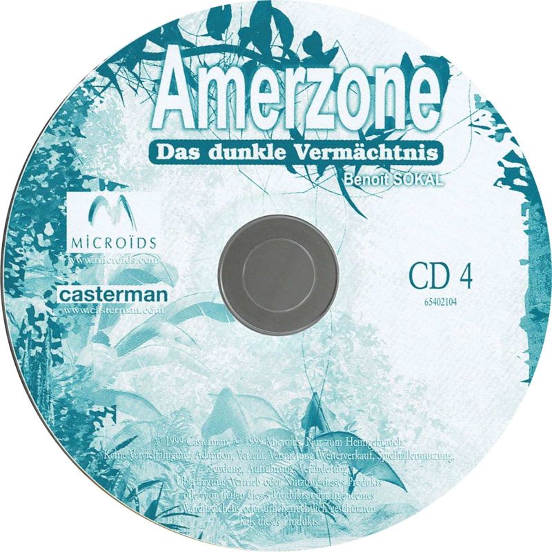 Media for Amerzone: The Explorer's Legacy (Windows): Disc 4