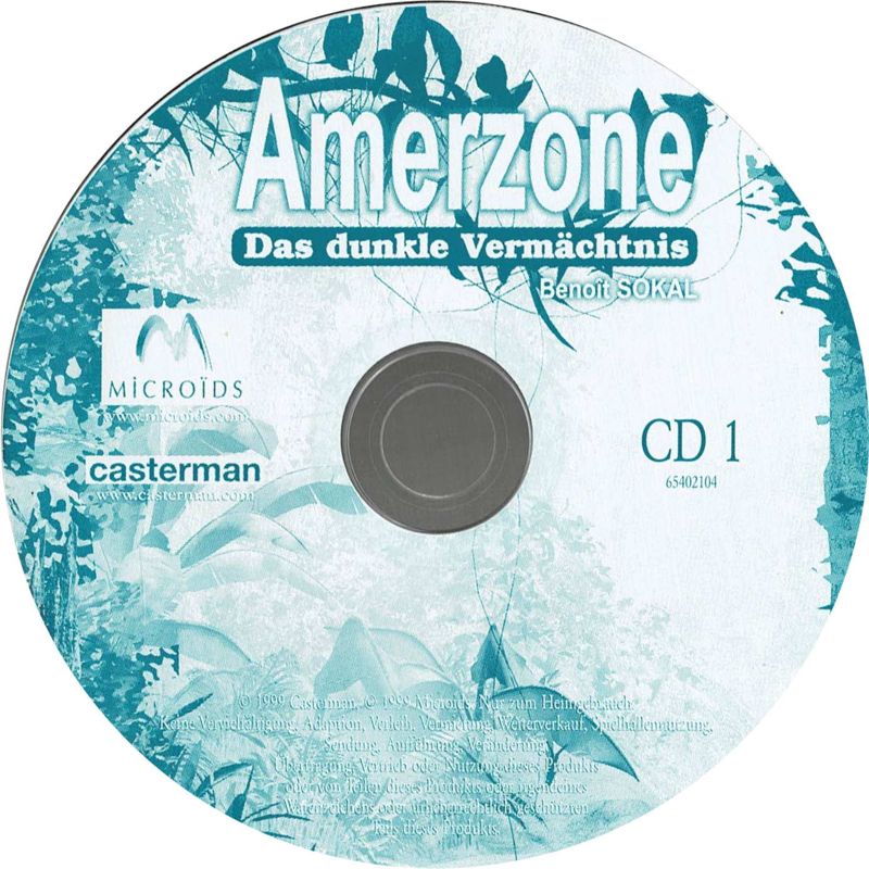 Media for Amerzone: The Explorer's Legacy (Windows): Disc 1