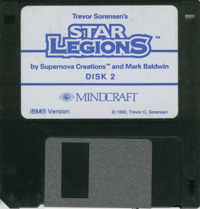 Media for Trevor Sorensen's Star Legions (DOS): Disk 2