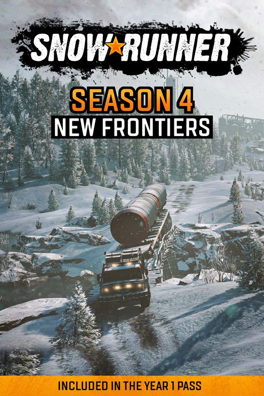 Front Cover for SnowRunner: Season 4 - New Frontiers (Windows Apps and Xbox One) (download release)