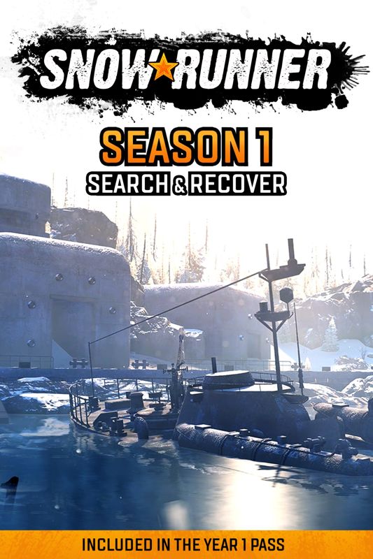 Front Cover for SnowRunner: Season 1 - Search & Recover (Windows Apps and Xbox One) (download release)