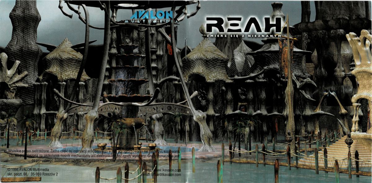 Other for Reah: Face the Unknown (Windows) (CD Edition): Jewel Case - Front