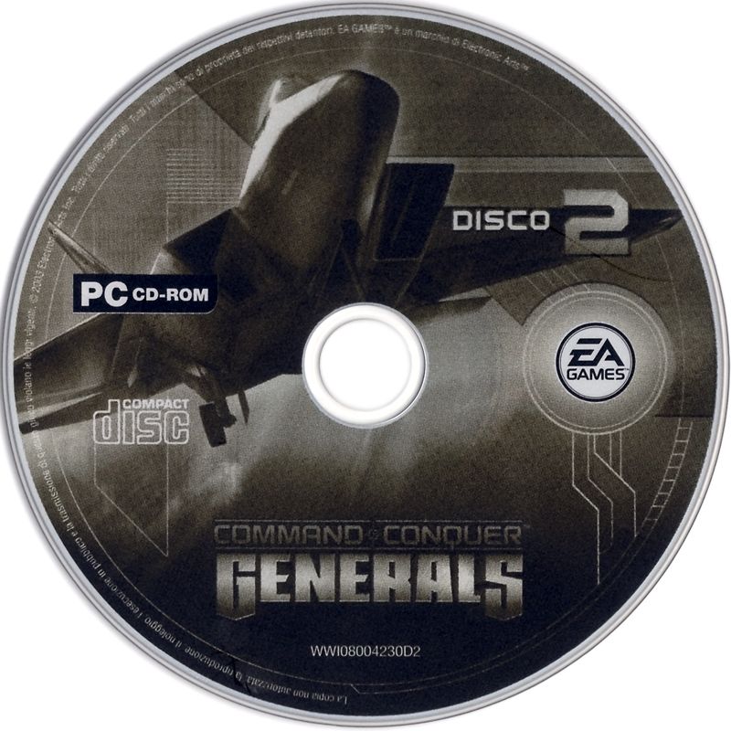 Media for Command & Conquer: Generals - Deluxe Edition (Windows): Generals - Disc 2