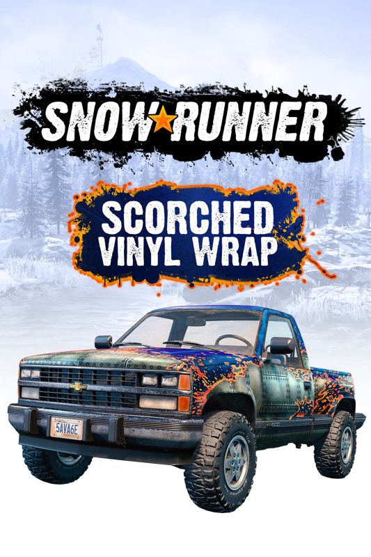 Front Cover for SnowRunner: Scorched Vinyl Wrap (Windows Apps and Xbox One) (download release)