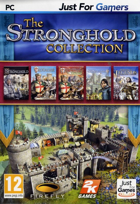 Front Cover for The Stronghold Collection (Windows) (Just For Gamers release)
