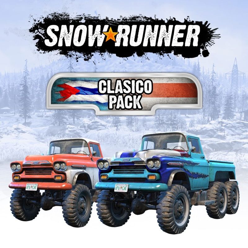 Front Cover for SnowRunner: Clasico Pack (PlayStation 4) (download release)