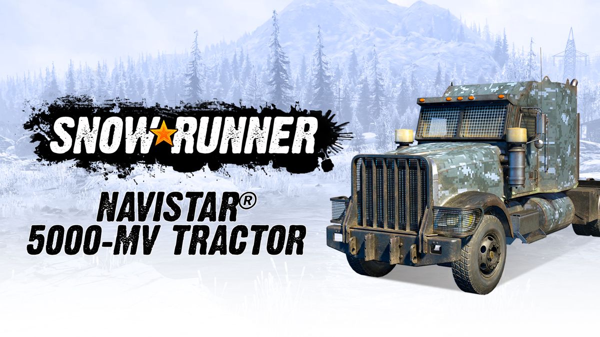 Front Cover for SnowRunner: Navistar 5000-MV Tractor (Nintendo Switch) (download release)
