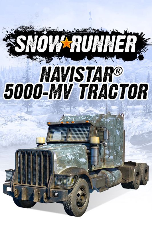 Front Cover for SnowRunner: Navistar 5000-MV Tractor (Windows Apps and Xbox One) (download release)
