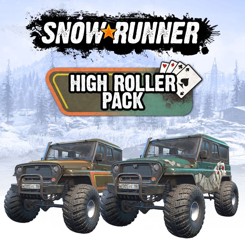 Front Cover for SnowRunner: High Roller Pack (PlayStation 4) (download release)