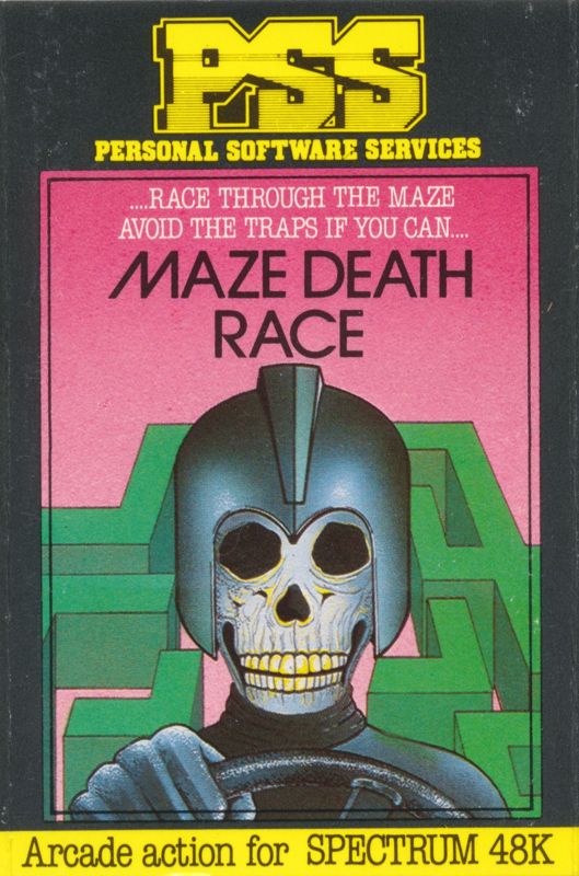 Front Cover for Maze Death Race (ZX Spectrum)