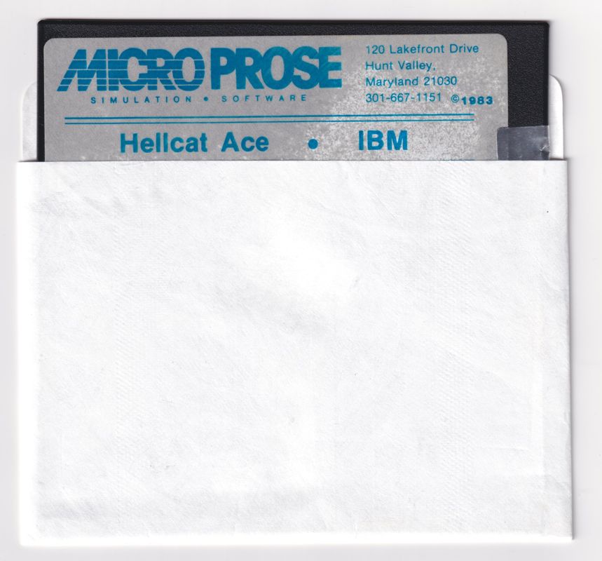 Media for Hellcat Ace (PC Booter) (Clamshell)