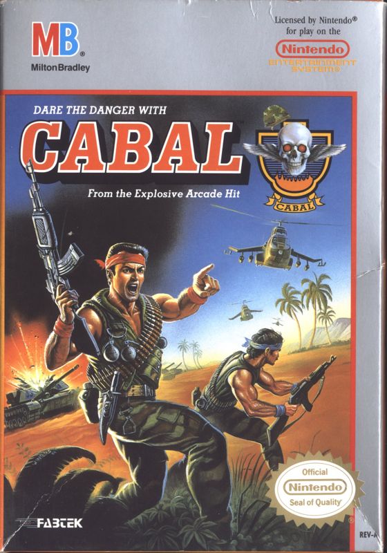 Front Cover for Cabal (NES)