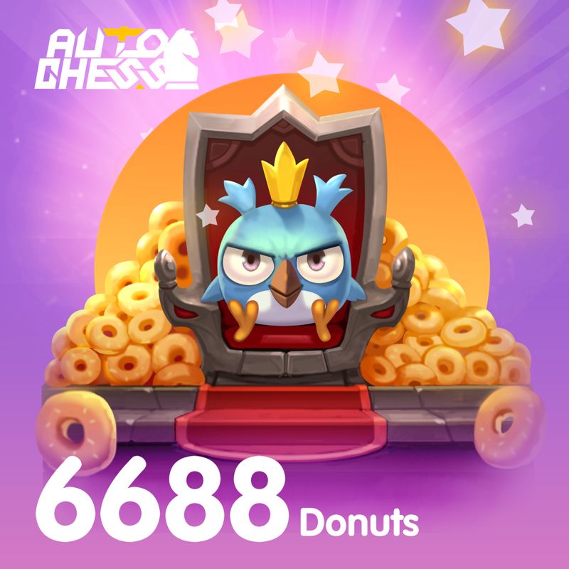 Front Cover for Auto Chess: 6688 Donuts (PlayStation 4 and PlayStation 5) (download release)