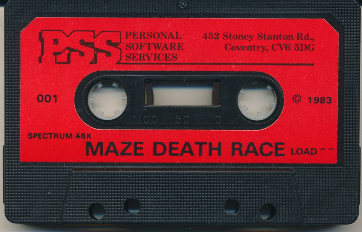 Media for Maze Death Race (ZX Spectrum)