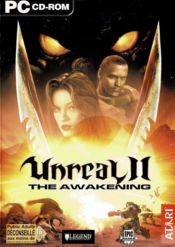 Front Cover for Unreal II: The Awakening (Windows)