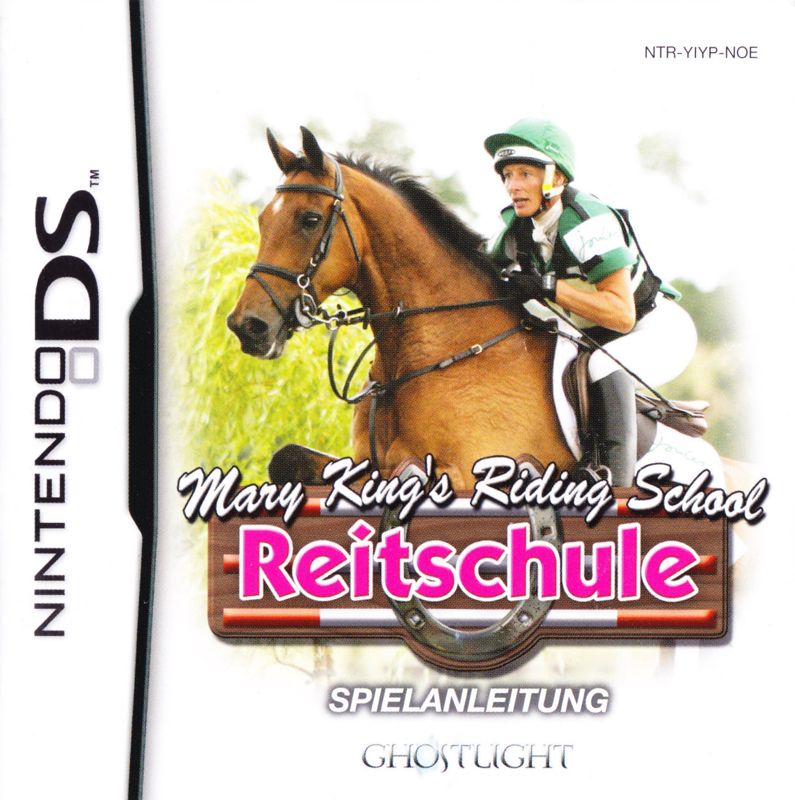 Manual for Championship Pony (Nintendo DS): Front