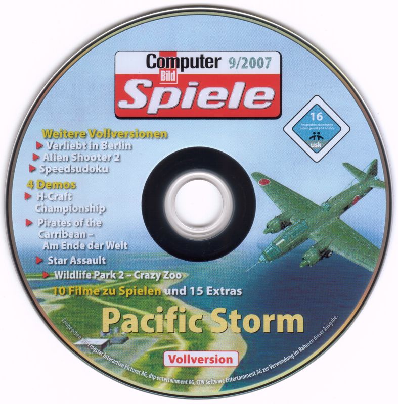 Media for Pacific Storm (Windows) (Computer Bild Spiele 9/2007 covermount)