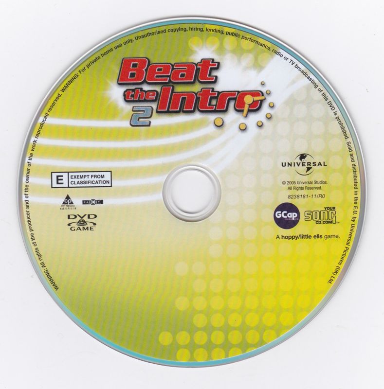 Media for Beat the Intro 2 (DVD Player)