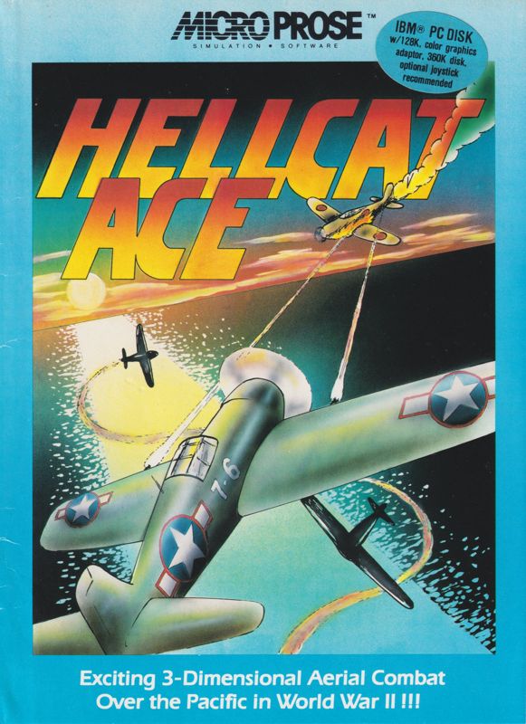Front Cover for Hellcat Ace (PC Booter) (Clamshell)