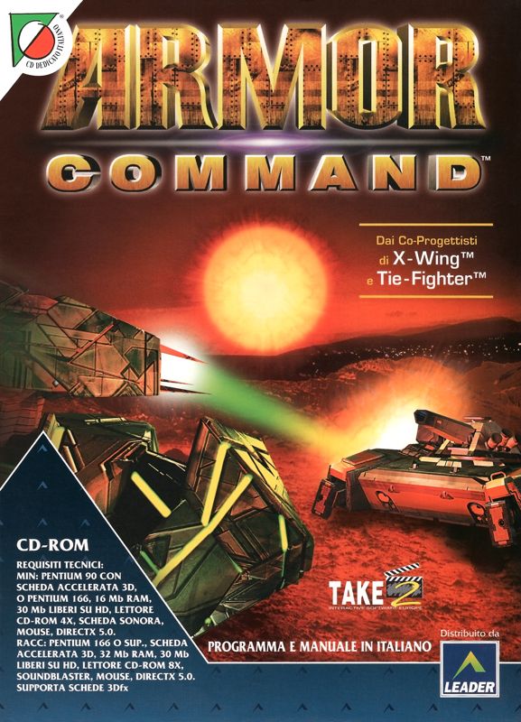 Front Cover for Armor Command (Windows)