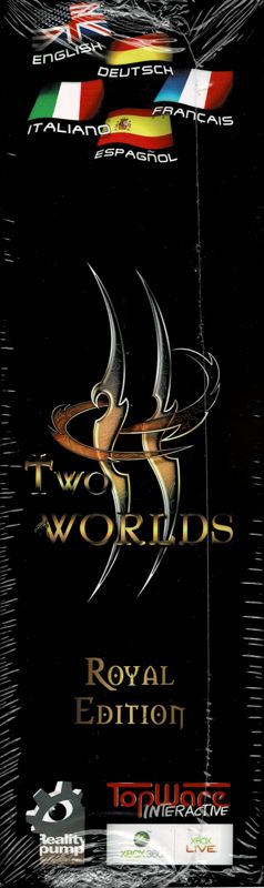 Spine/Sides for Two Worlds (Royal Edition) (Windows): Right