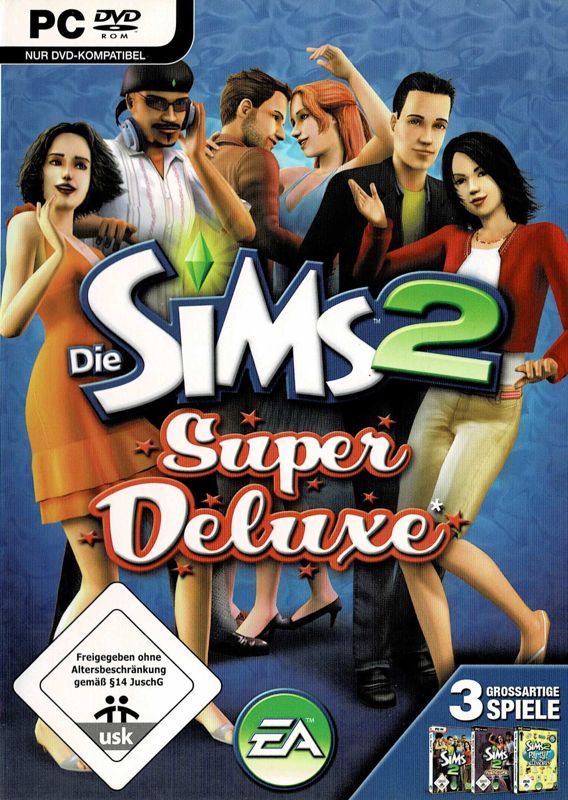 Front Cover for The Sims 2: Double Deluxe (Windows)