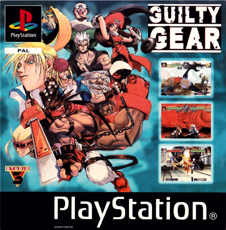 Front Cover for Guilty Gear (PlayStation)