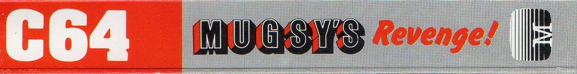 Spine/Sides for Mugsy's Revenge (Commodore 64)