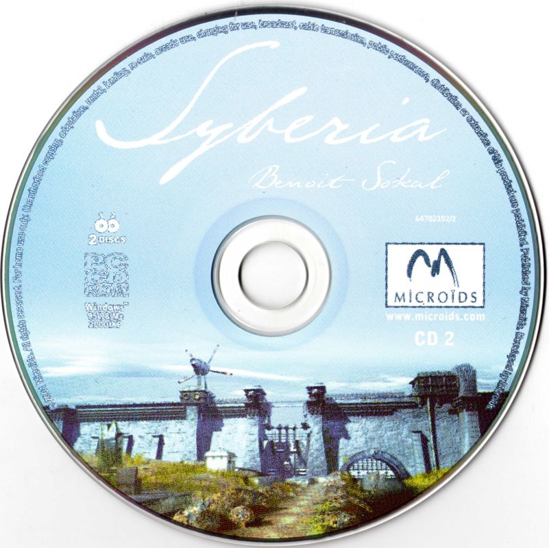 Media for Syberia (Windows): Disc 2