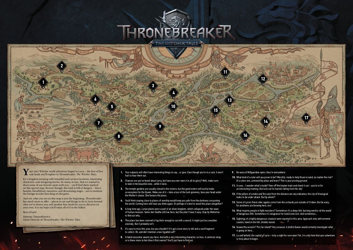 Map for Thronebreaker: The Witcher Tales (Windows) (GOG.com release)