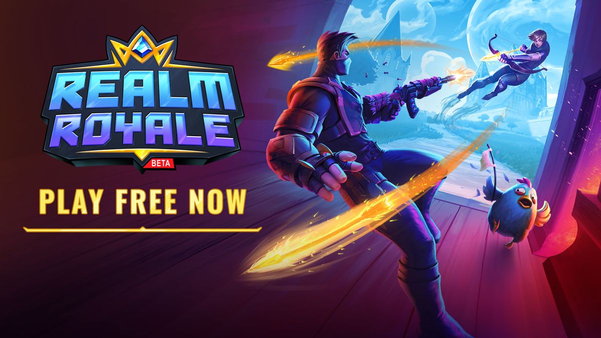 Front Cover for Realm Royale (Nintendo Switch) (download release)