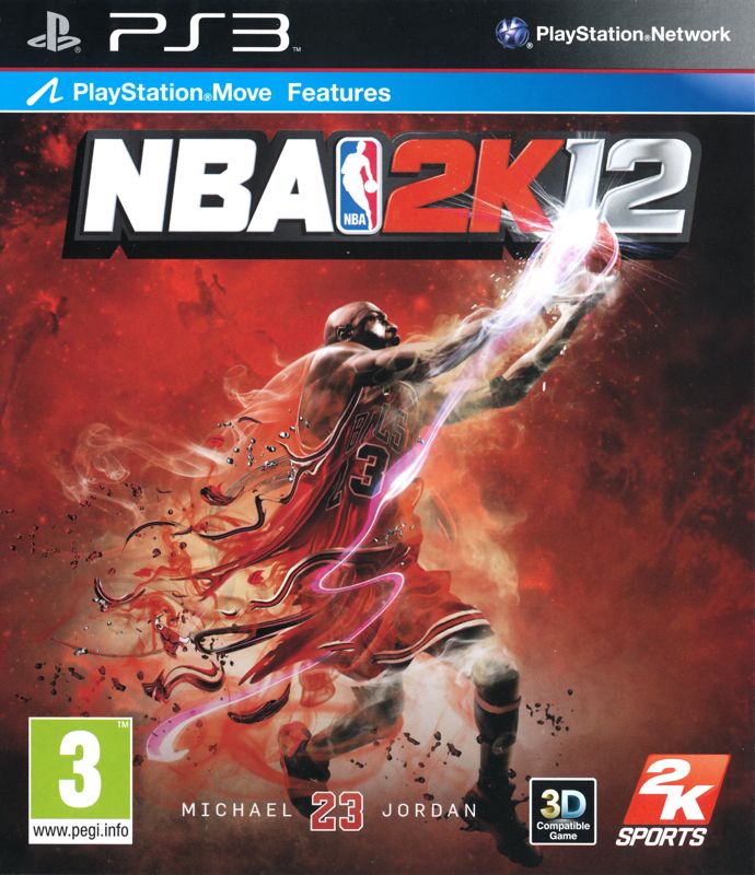 Front Cover for NBA 2K12 (PlayStation 3) (General European release): w/o Sticker