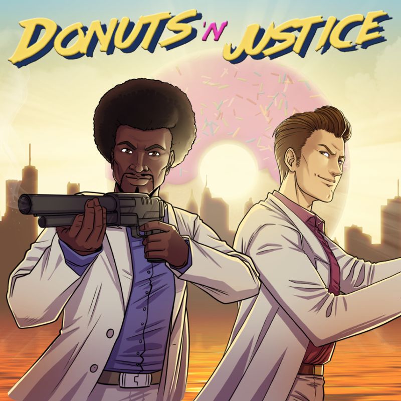 Front Cover for Donuts'n'Justice (Nintendo Switch) (download release)