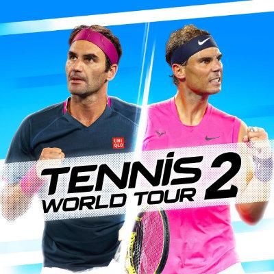 Front Cover for Tennis World Tour 2 (Blacknut)