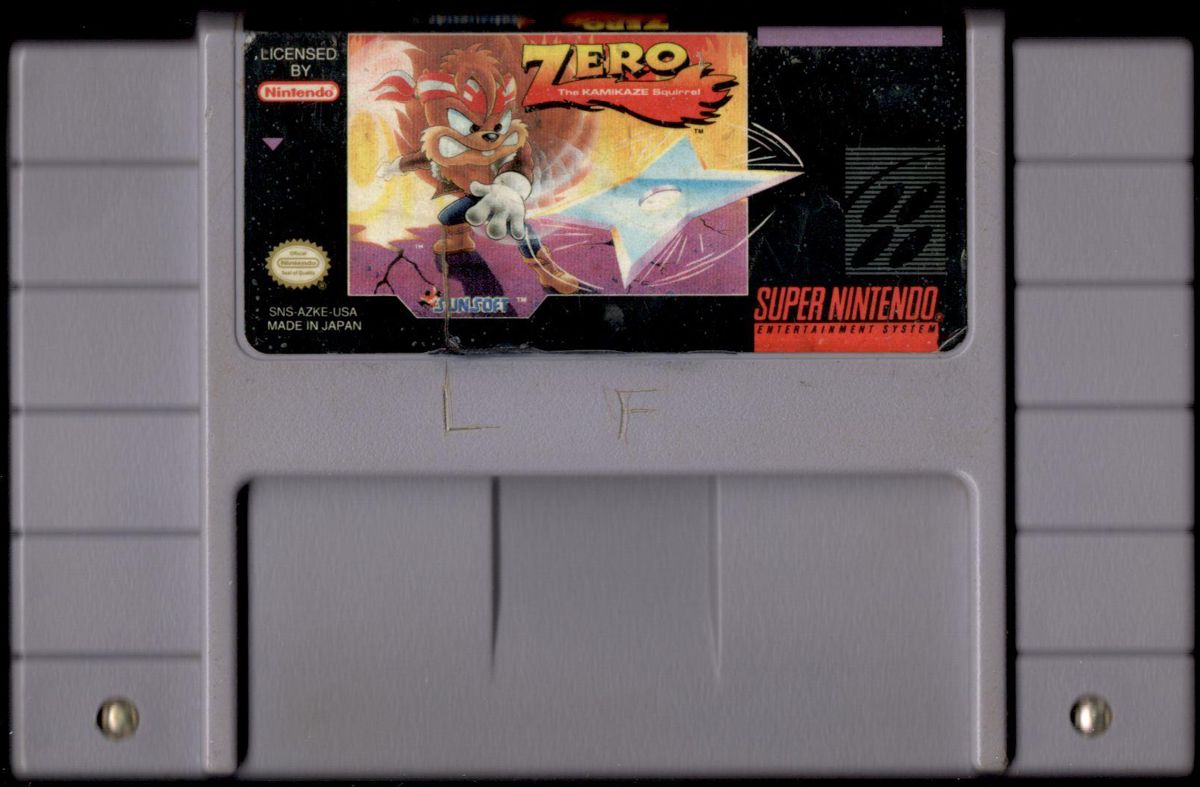 Media for Zero the Kamikaze Squirrel (SNES)