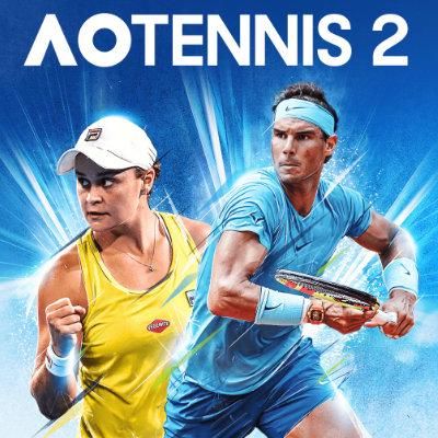 Front Cover for AO Tennis 2 (Blacknut)