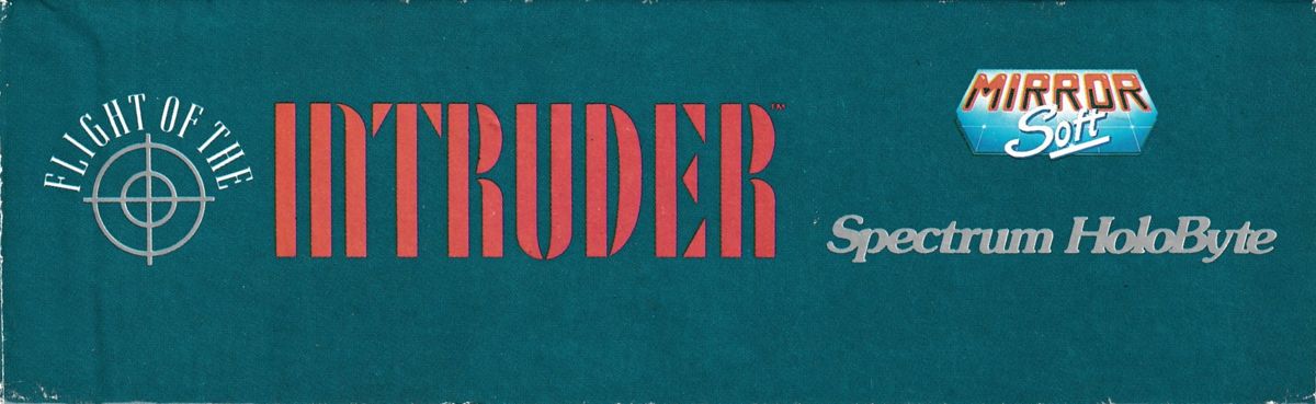 Spine/Sides for Flight of the Intruder (DOS): Right