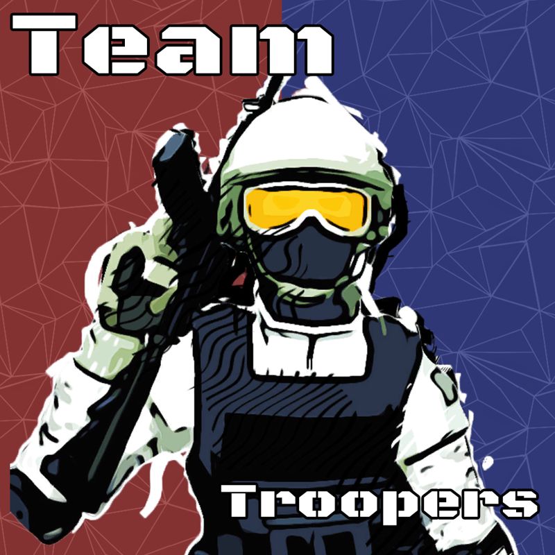 Front Cover for Team Troopers (Nintendo Switch) (download release)