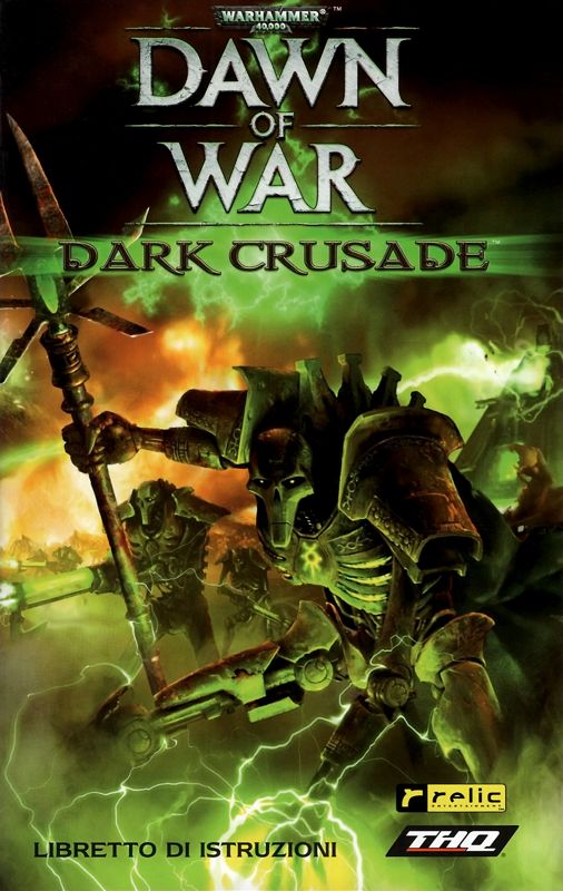 Manual for Warhammer 40,000: Dawn of War - Dark Crusade (Windows): Front