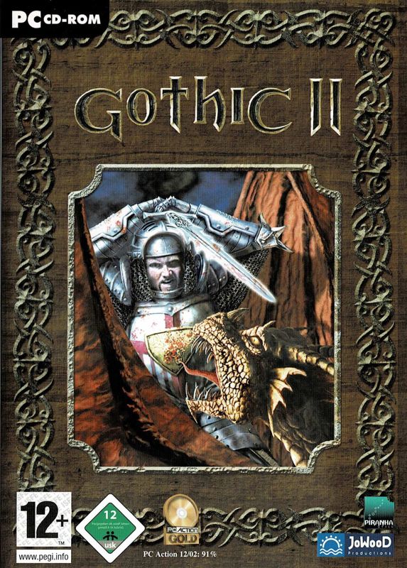 Front Cover for Gothic II (Windows) (Hammerpreis re-release)