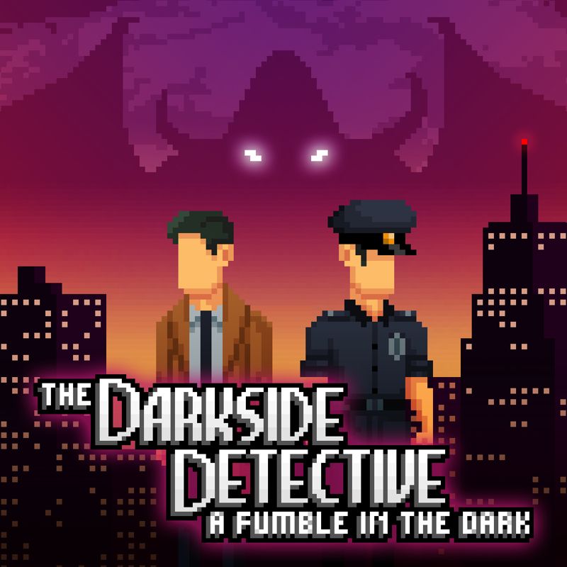 Front Cover for The Darkside Detective: A Fumble in the Dark (Nintendo Switch) (download release)