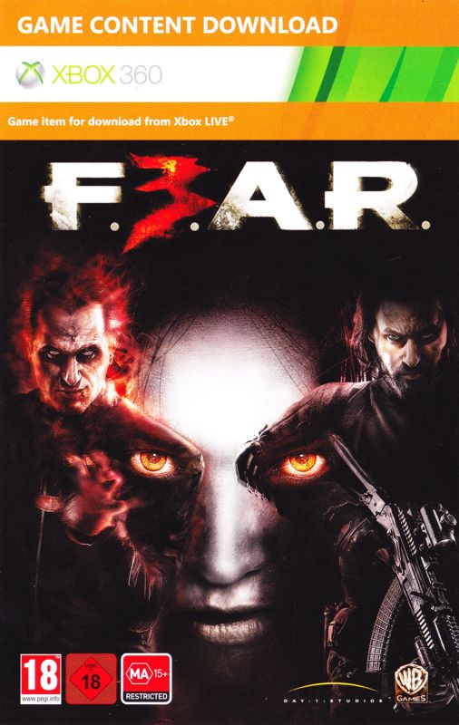 F.3.A.R. cover or packaging material - MobyGames