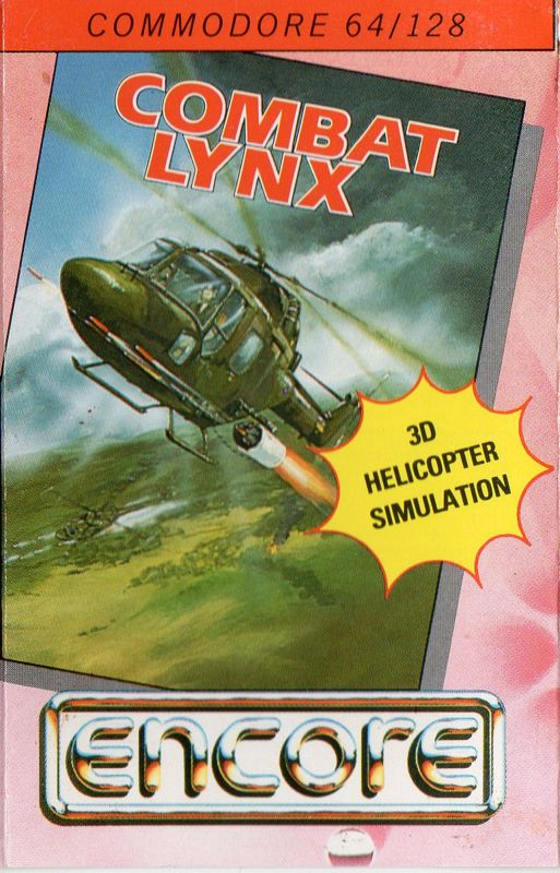 Front Cover for Combat Lynx (Commodore 64) (Encore budget re-release)