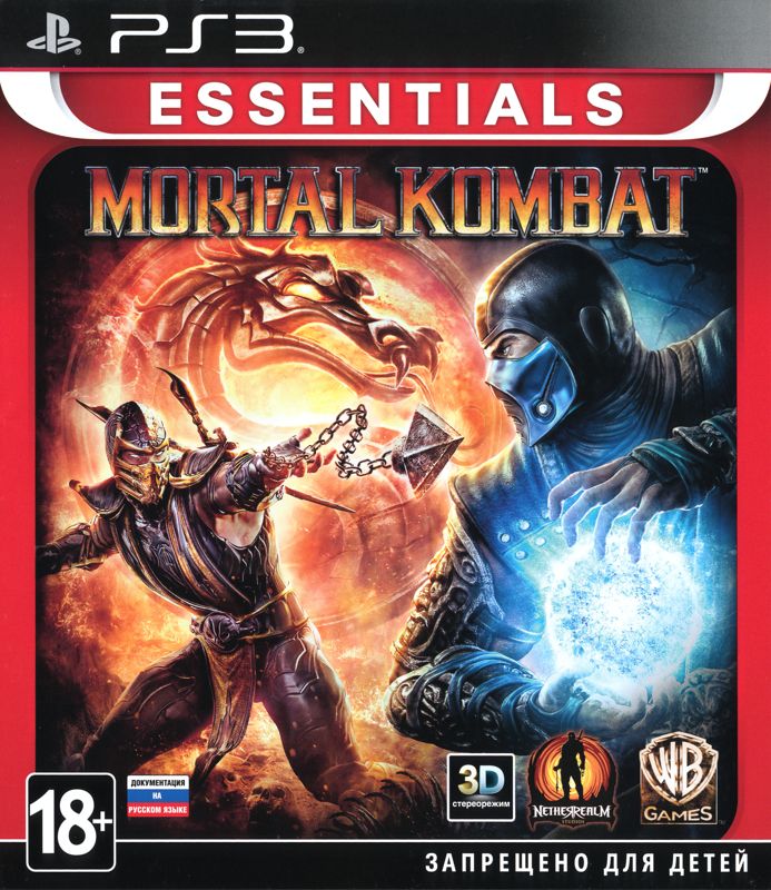 Front Cover for Mortal Kombat (PlayStation 3) (Essentials release)