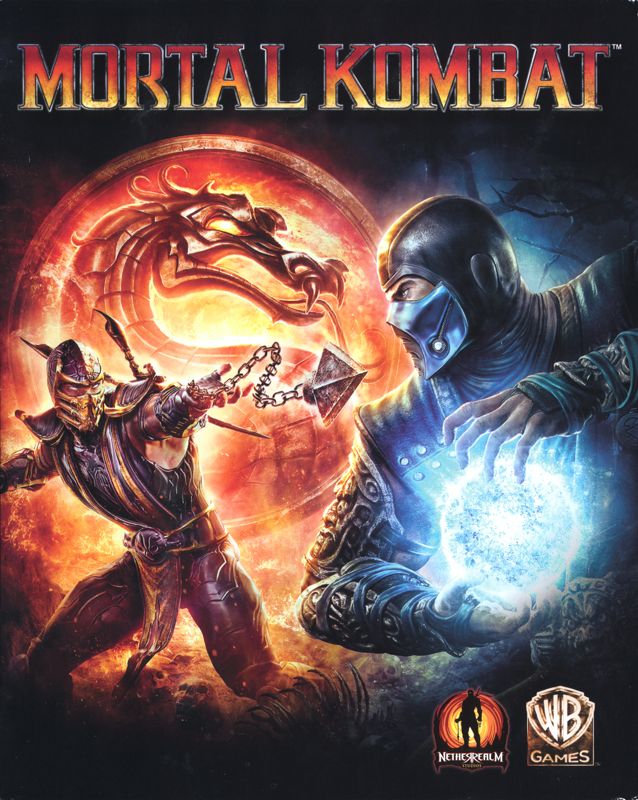 Manual for Mortal Kombat (PlayStation 3) (Essentials release): Front